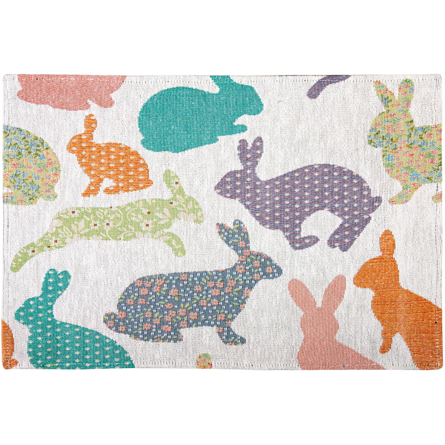 Gobelin Tischset Modern Rabbit - Ostern