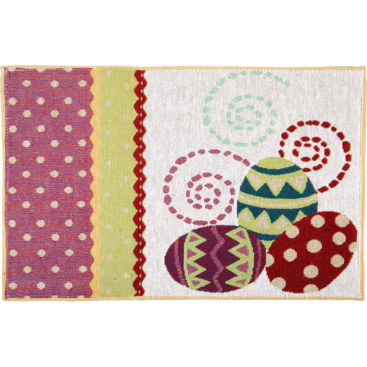 Gobelin Tischset Modern Eggs - Ostern
