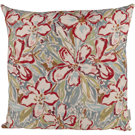 Jacquard Kissenhülle Pastell Lilie 45x45 cm