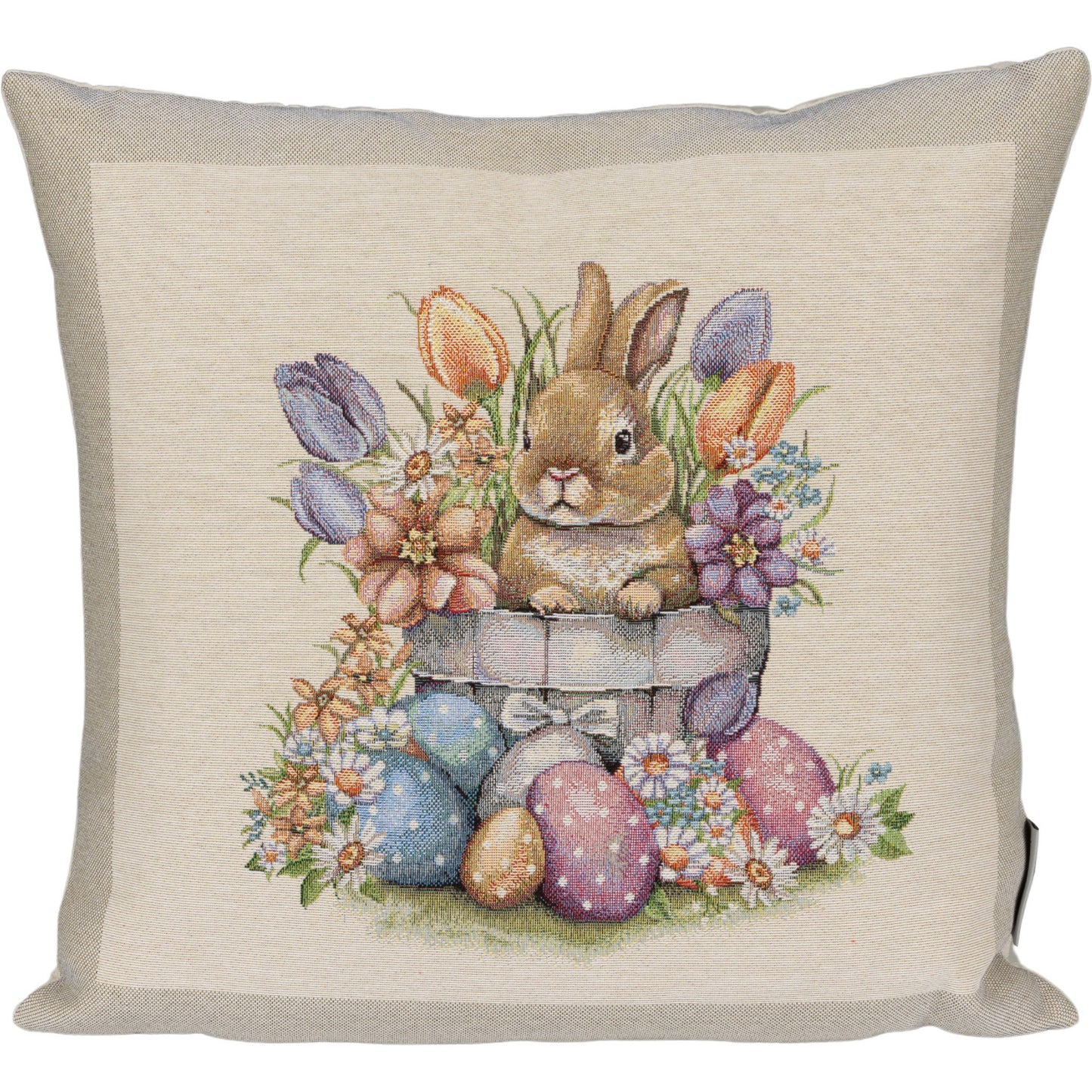 Kissenhülle Easter Flower Bunny - Ostern