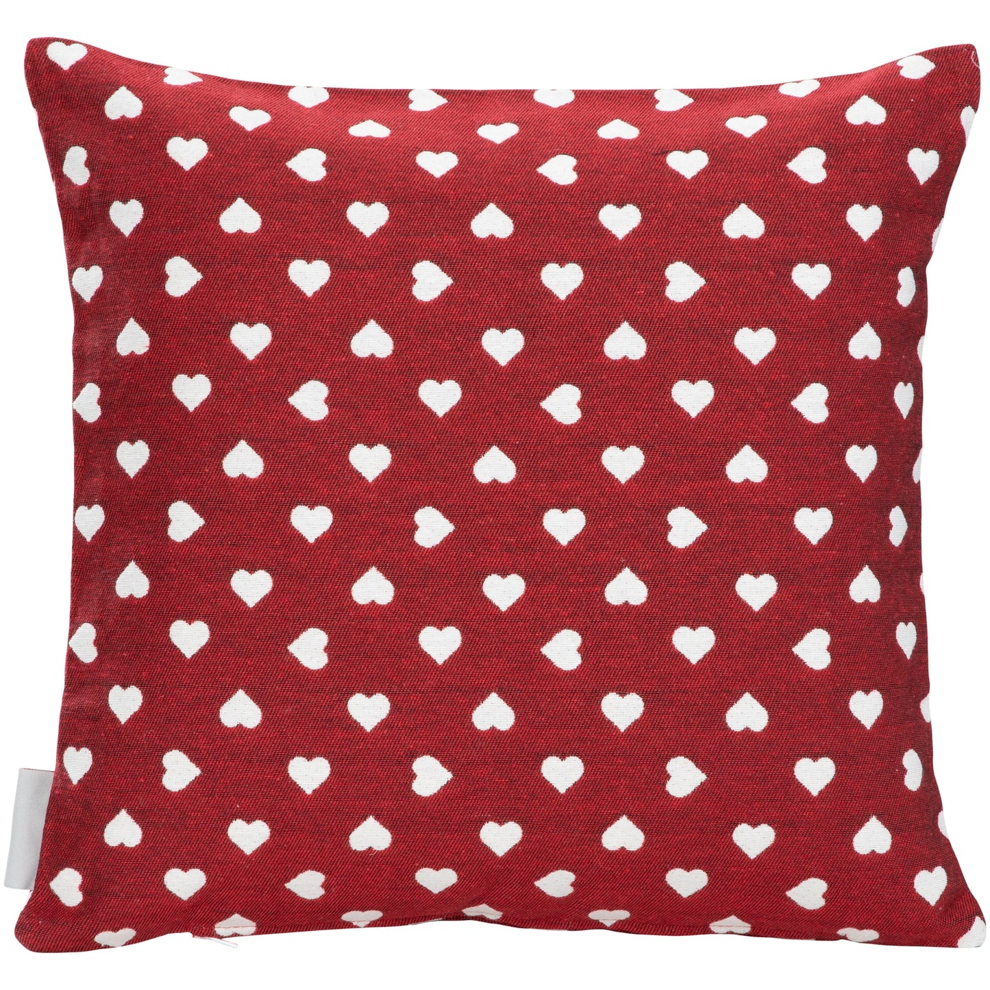 Kissenhülle Lieblingsplatz rot - Montana Hearts 60x60 cm