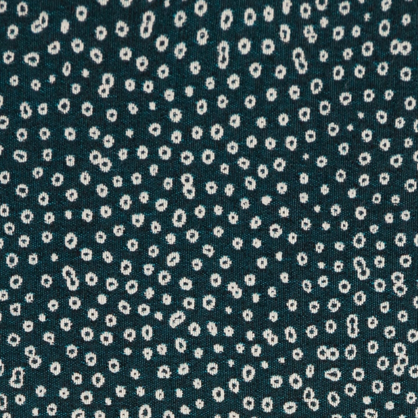 Jacquard Mitteldecke Gepunktet türkis 85x85 cm