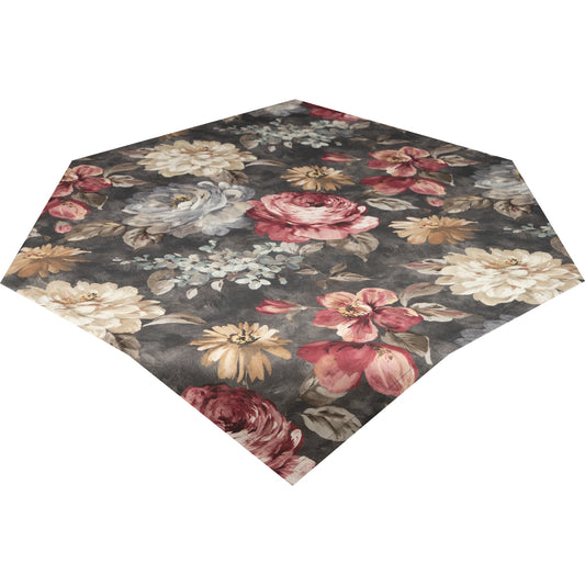 Baumwoll Mitteldecke Rosenpracht 85x85 cm
