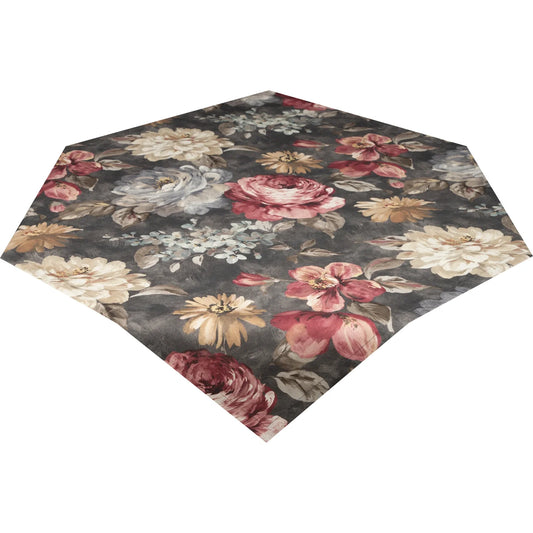 Baumwoll Mitteldecke Rosenpracht 85x85 cm