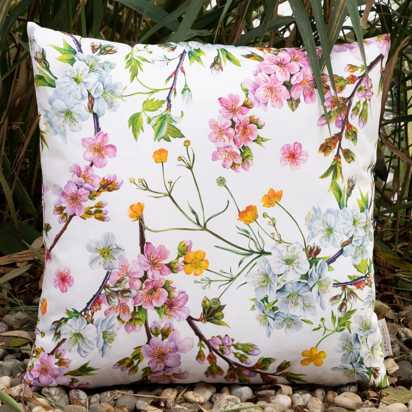 Kissenhülle Kirschblütenfest - Zahira Blossom 50x50 cm