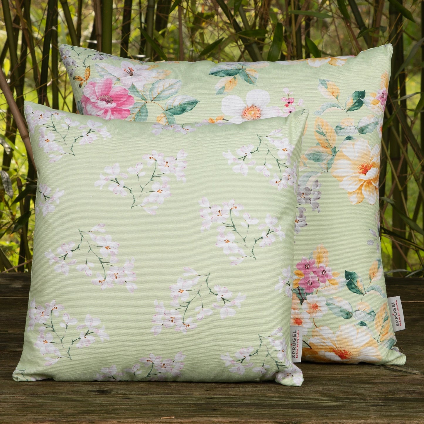 Kissenhülle Frühlingserwachen - Avila Flower 60x60 cm