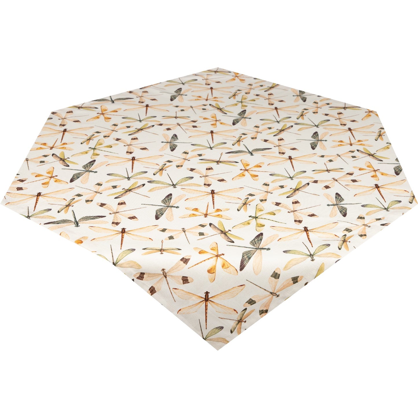 Mitteldecke mit Libellen - Natural Dragonfly - 85/85 cm