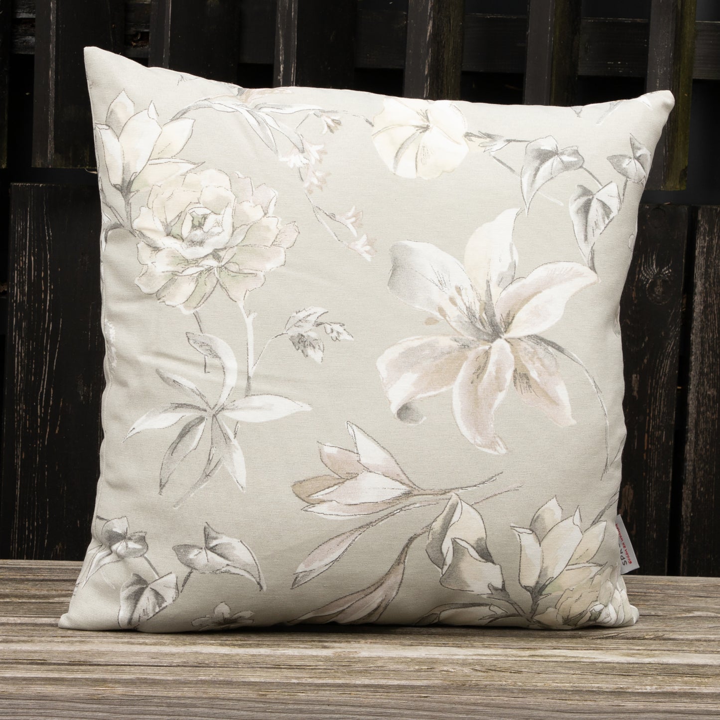 Baumwoll Kissenhülle Kantu Florales 50x50 cm