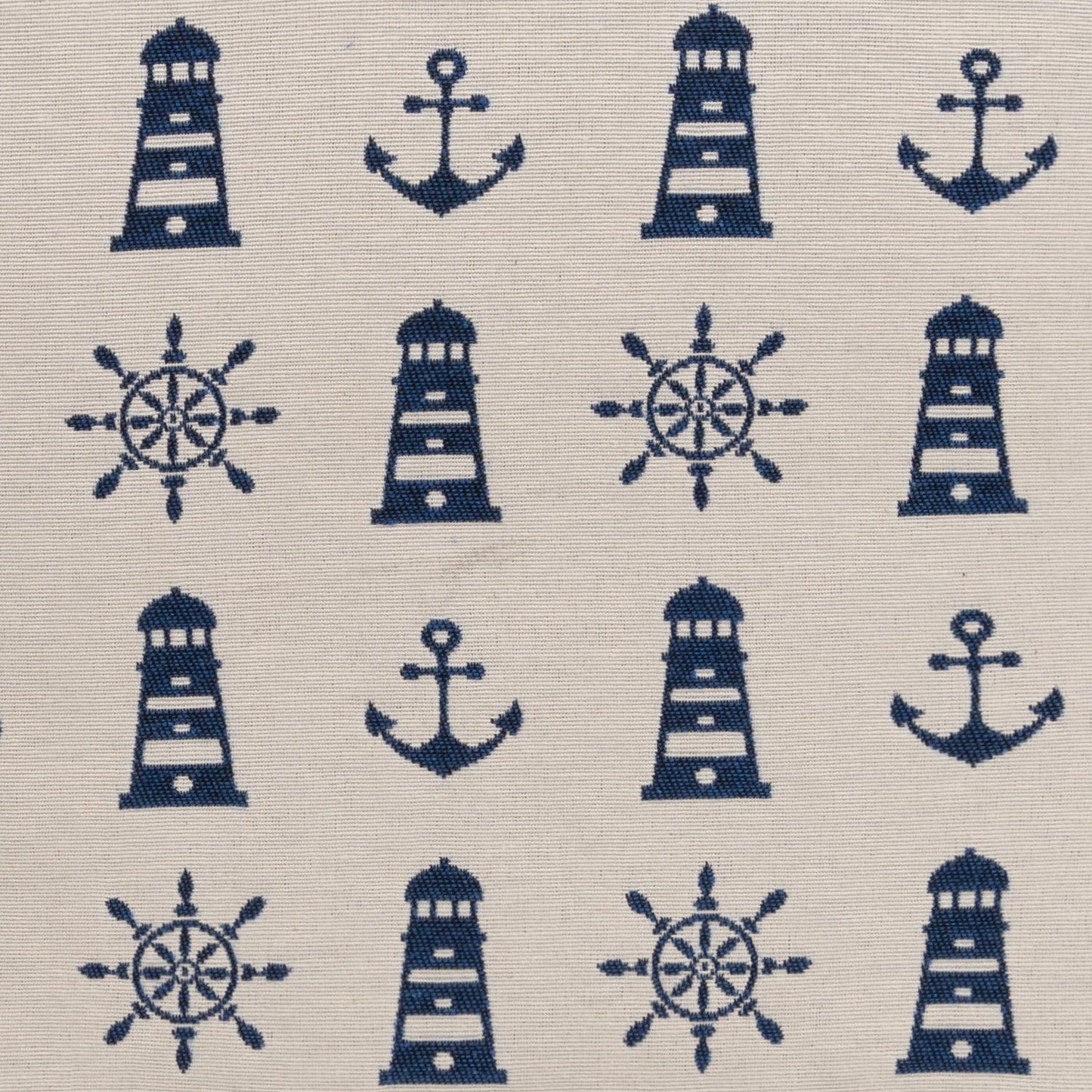 Jacquard Kissenhülle Maritim 40x40 cm