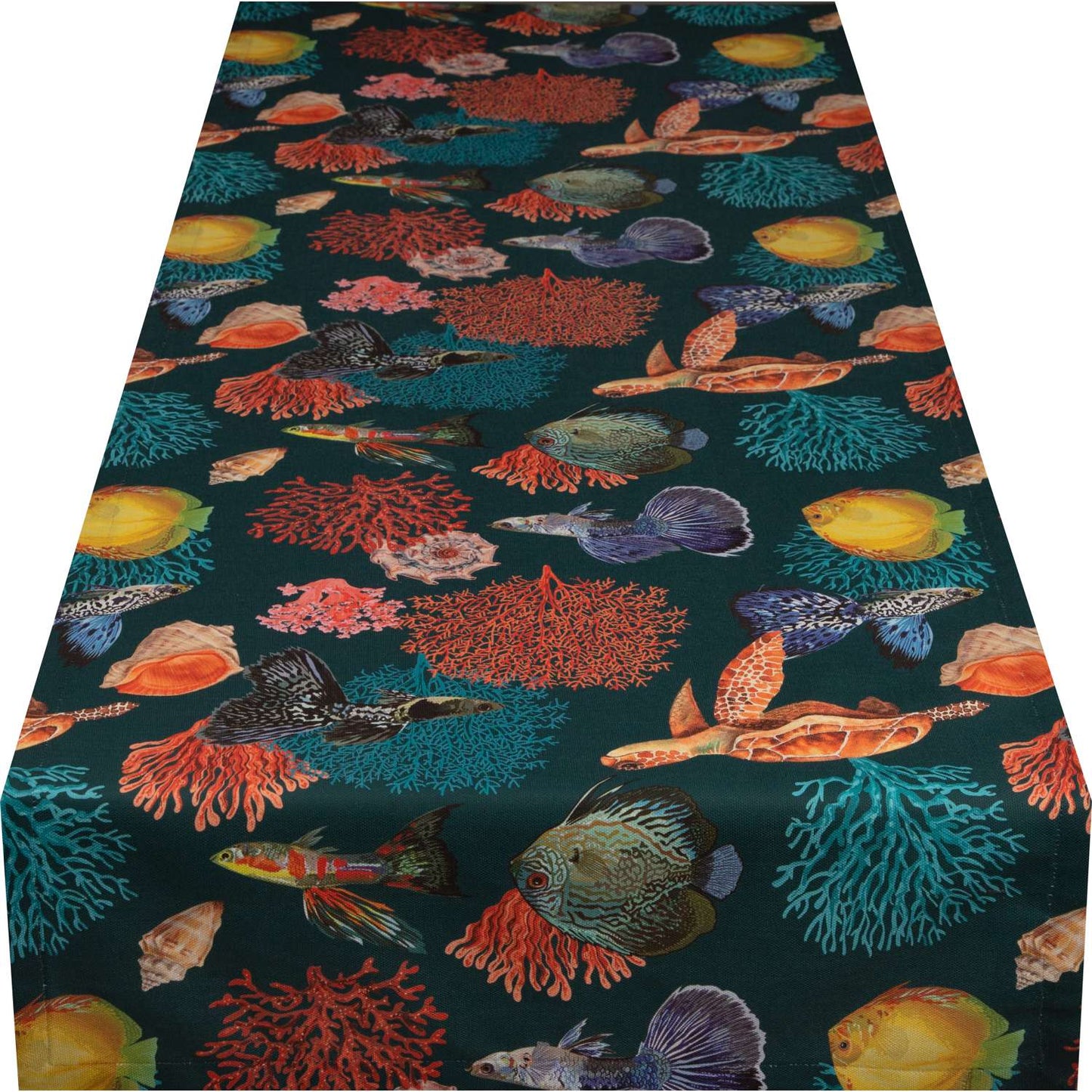 Unterwasserwelt Tischband Nautilus Coral - 50/150 cm
