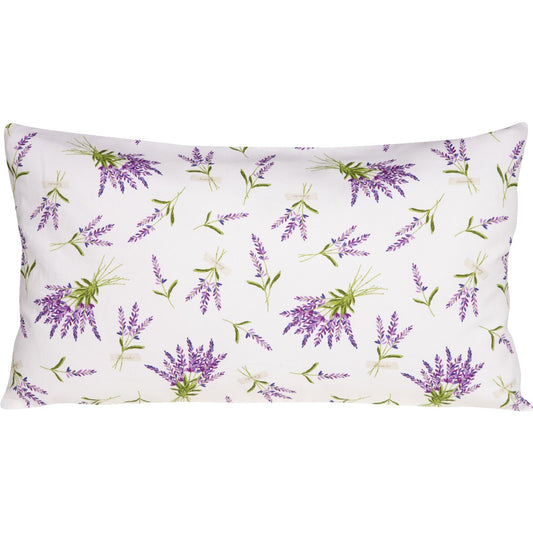 Baumwoll Kissenhülle Lavendel Bouquet 30x50 cm