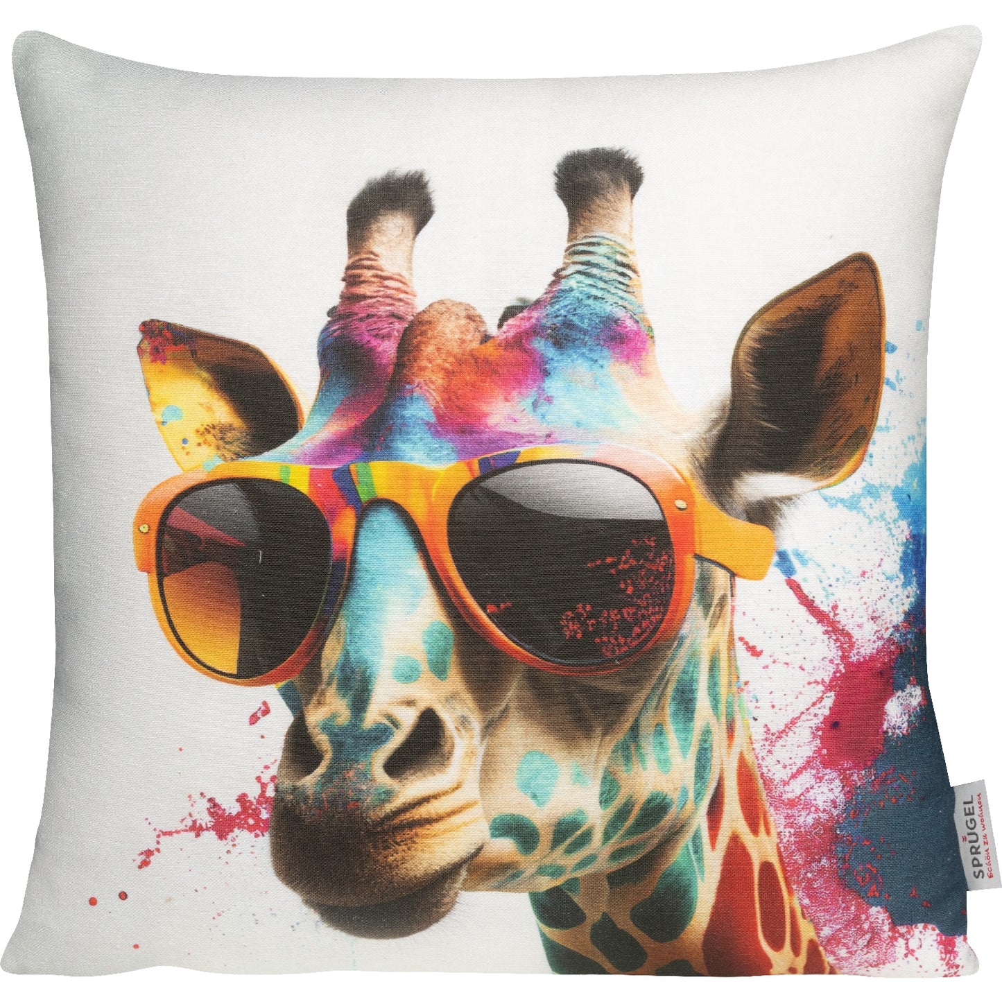 Kissenhülle Cool Giraffe