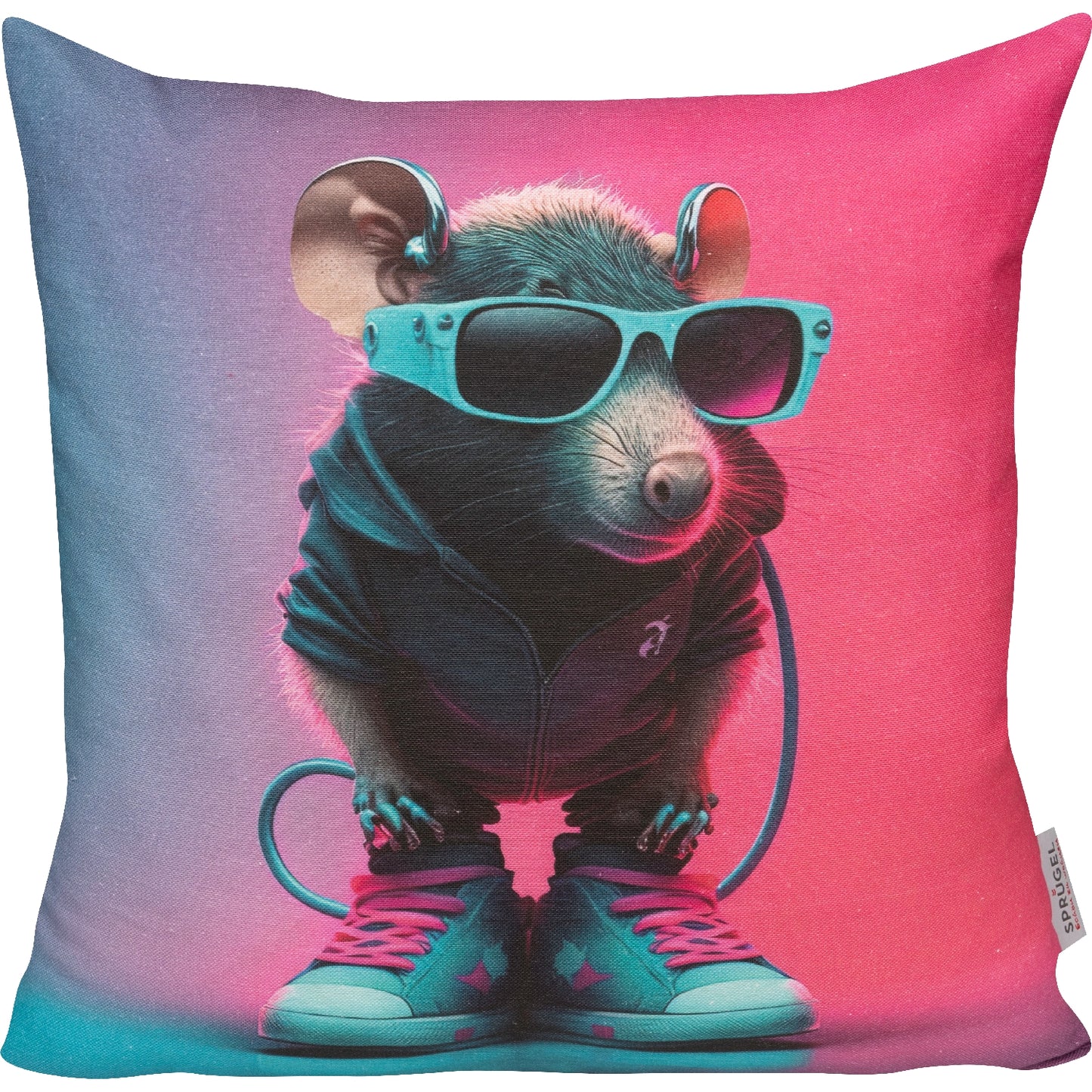 Kissenhülle Rapper Rat