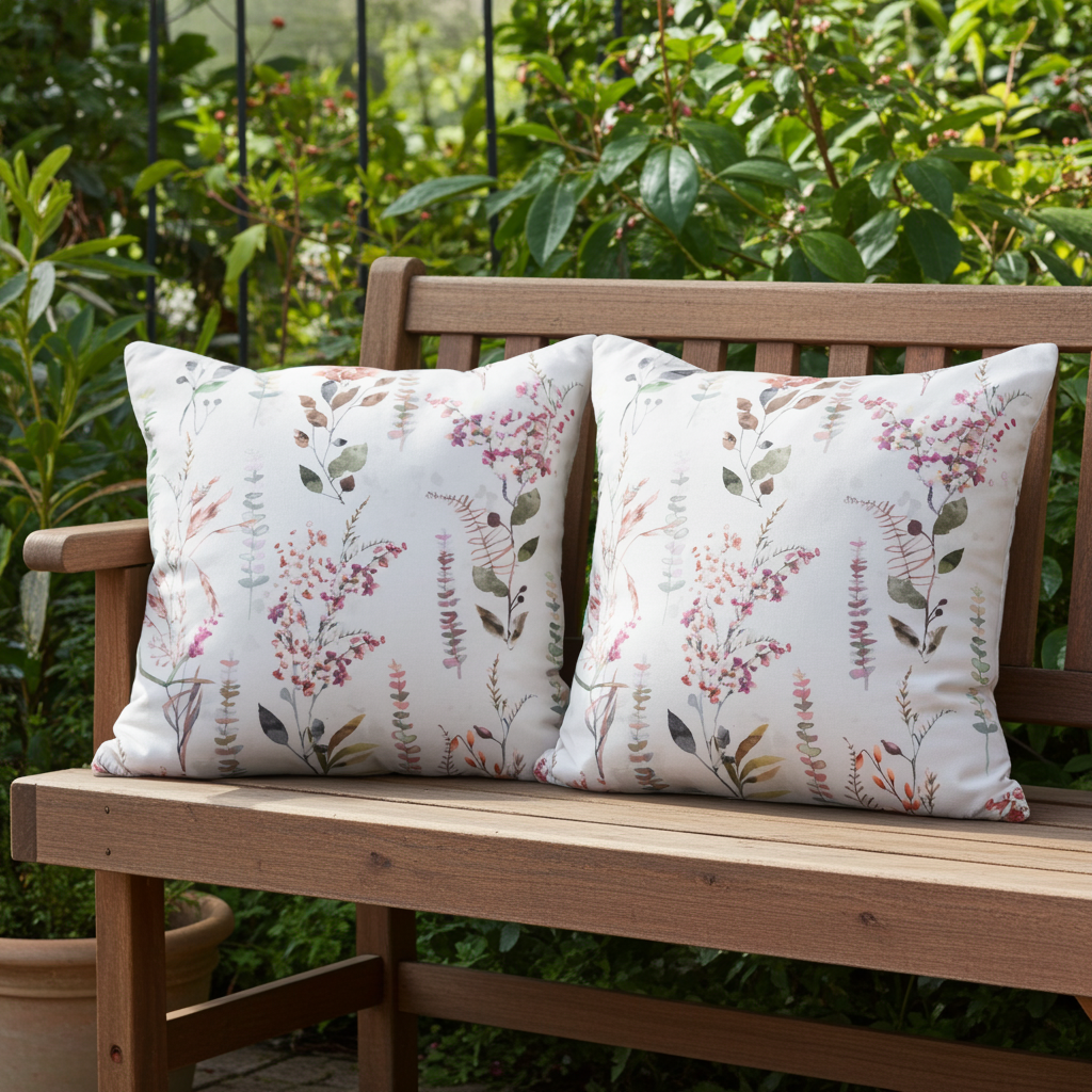 Kissenhülle Frühlingswildwuchs - Praga Flowerfield 50x50 cm