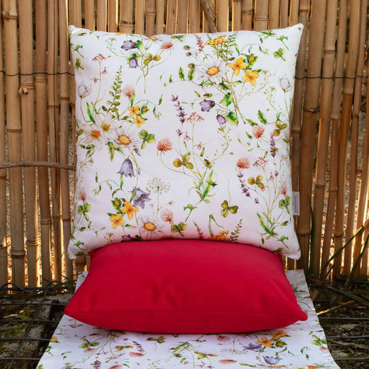 Baumwoll Tischset bunte Frühlingsflora 35x50 cm