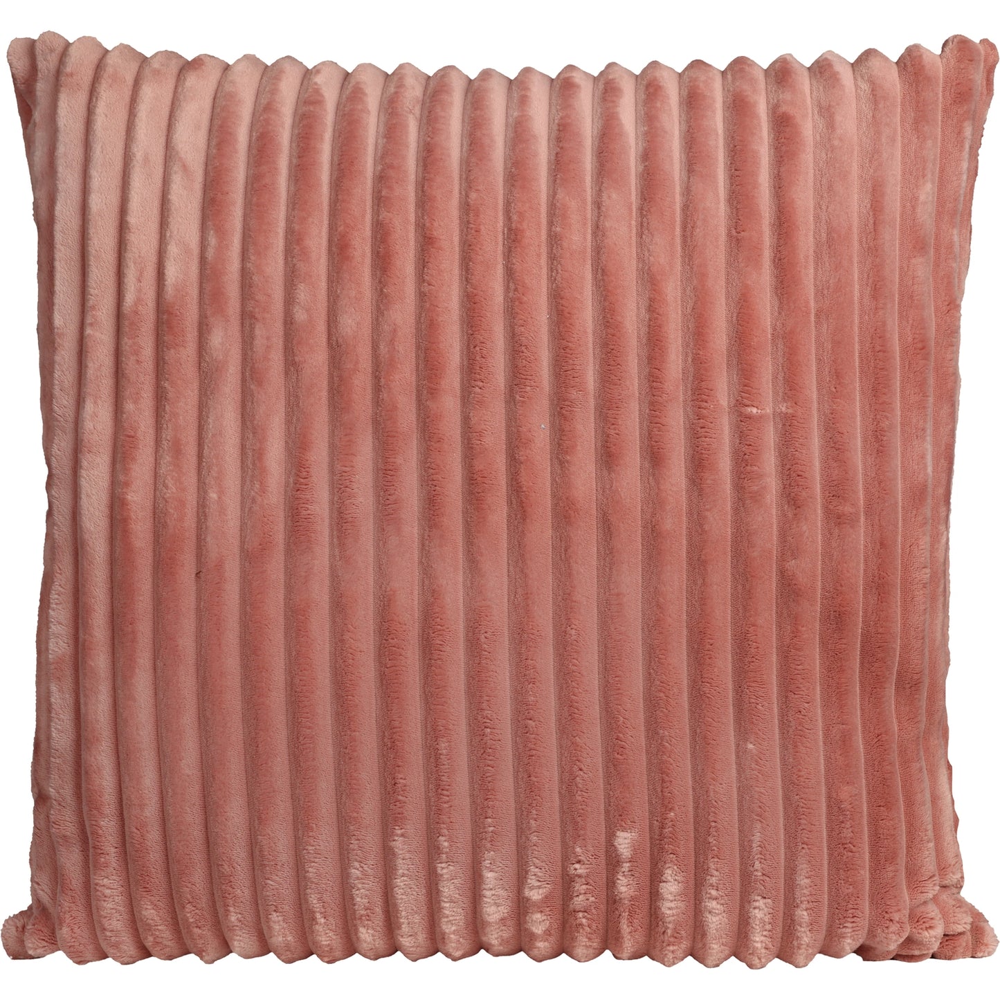 Kissenhülle Cord Optik fein gerippt rosa - Maya 45x45 cm