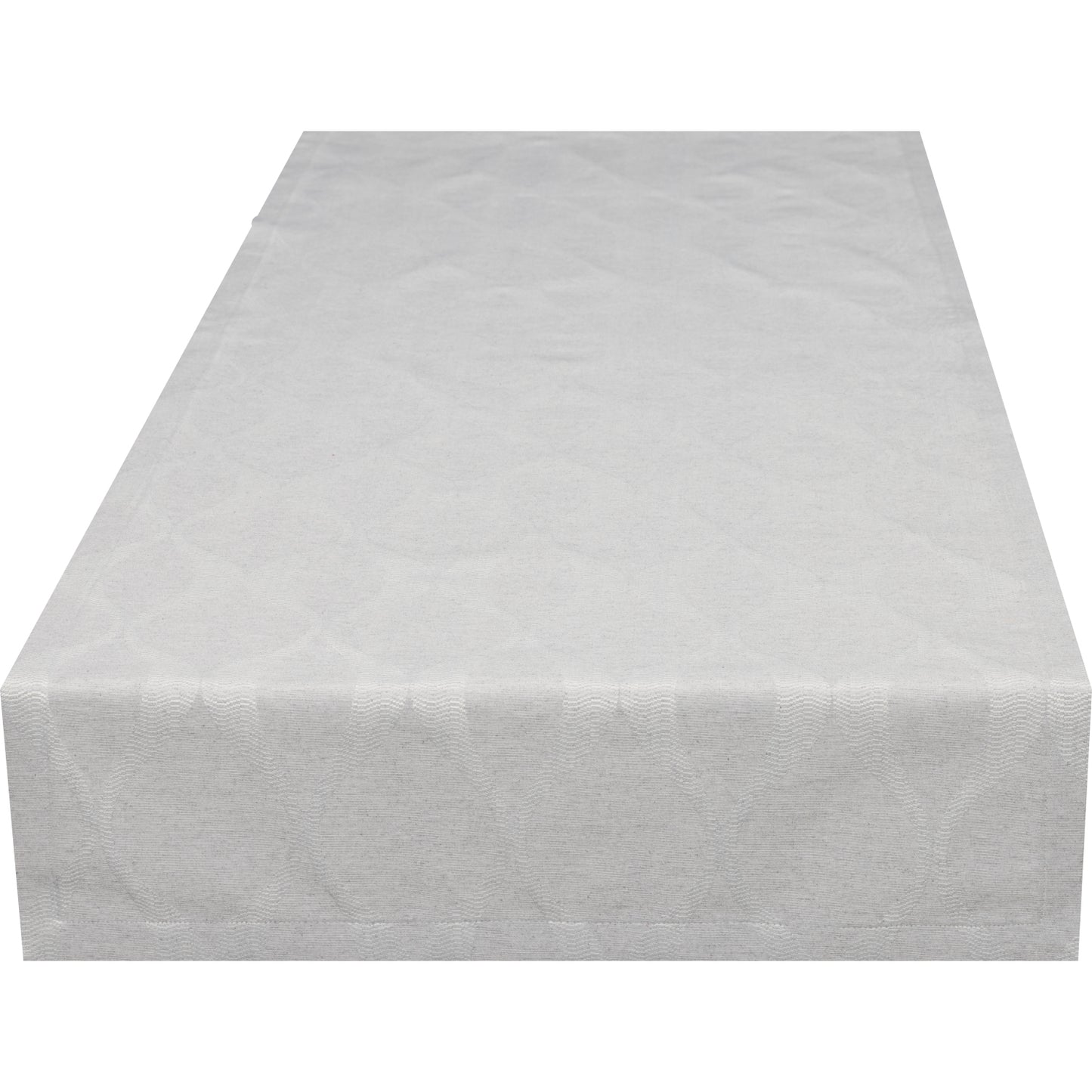 Tischband Milos Waves light grey - 50/150 cm