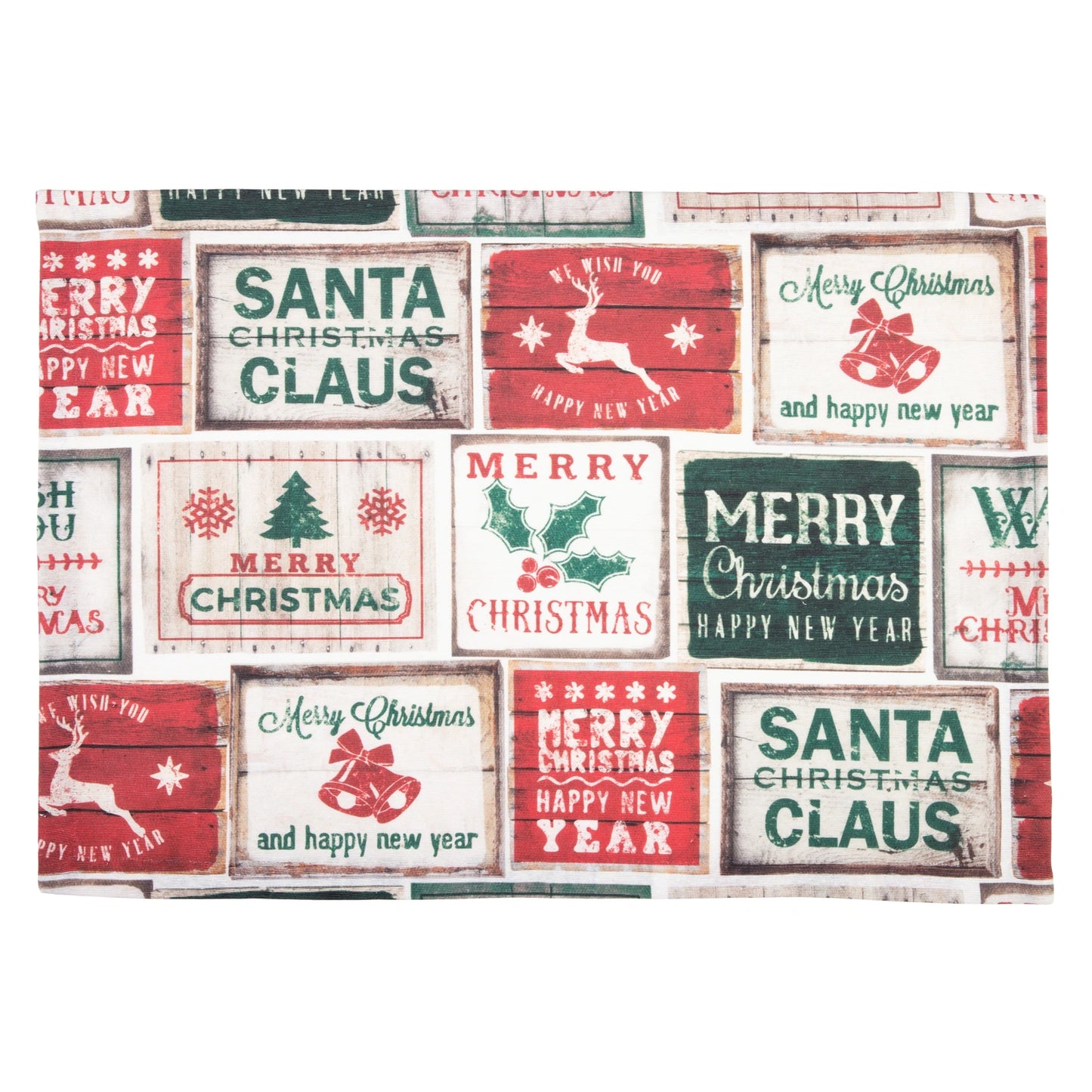 Tischset Weihnachten Patchwork - X-Mas Vintage Patchwork 35x50 cm