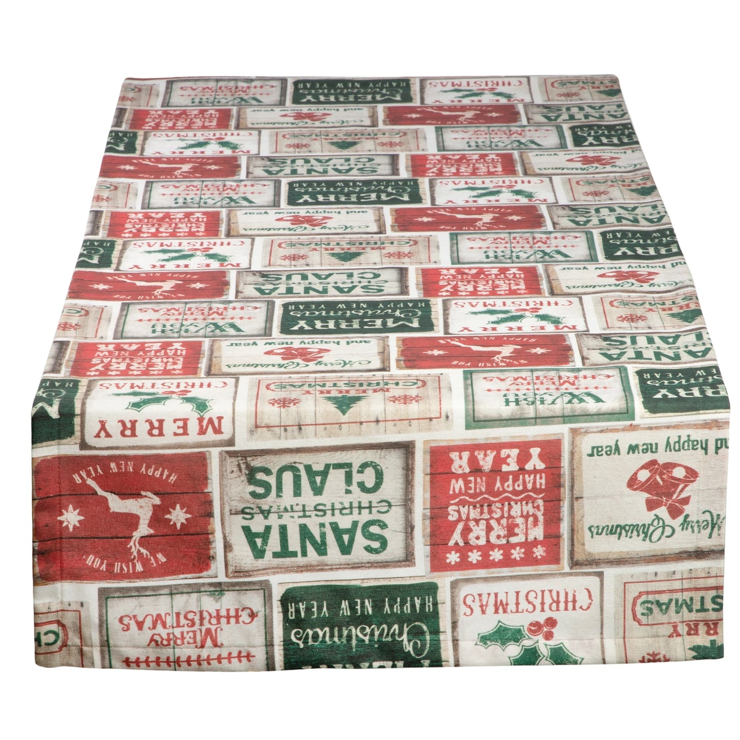 Tischläufer Weihnachten Patchwork - X-Mas Vintage Patchwork 40x180 cm