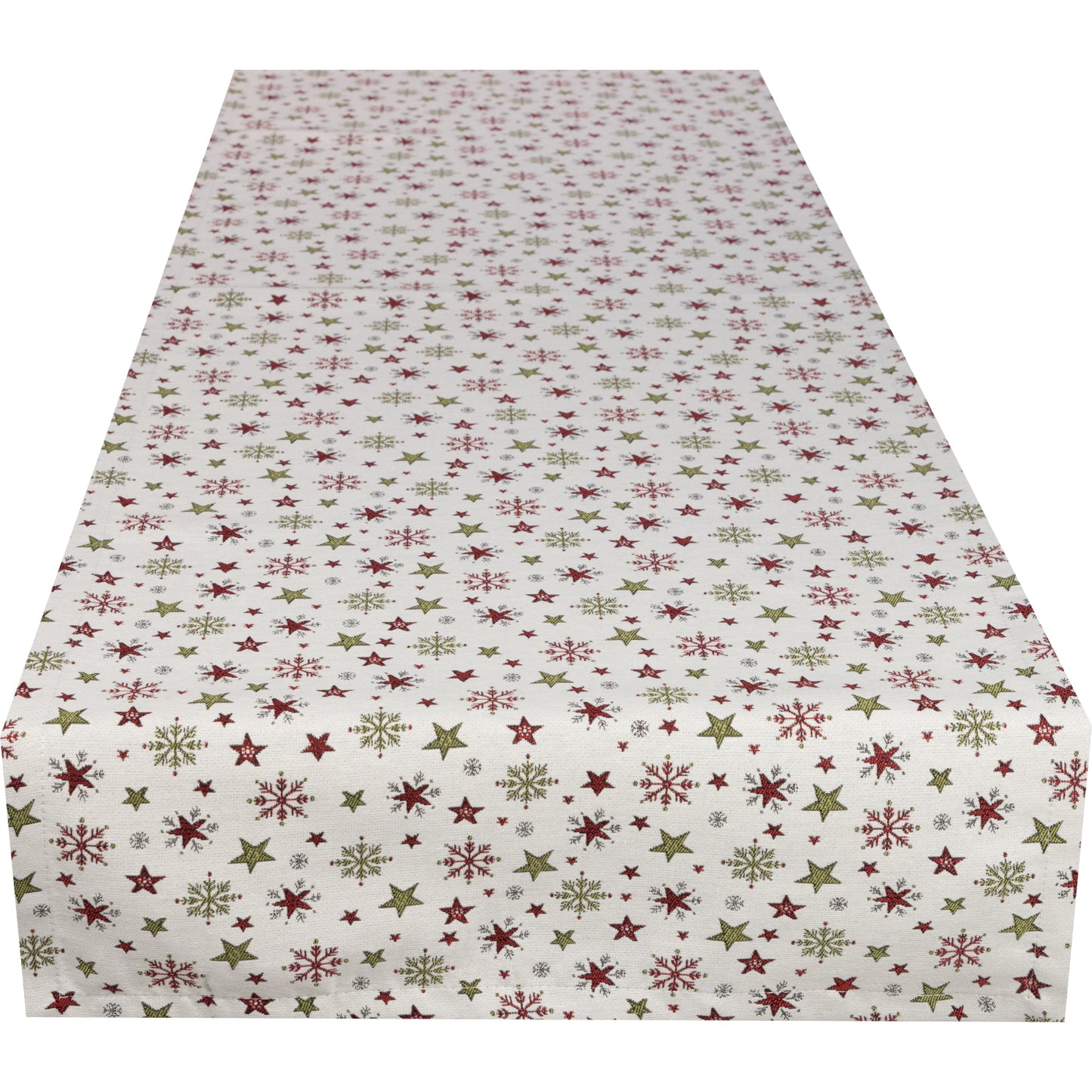 Tischband X-Mas Winter Starlets - 40/180 cm