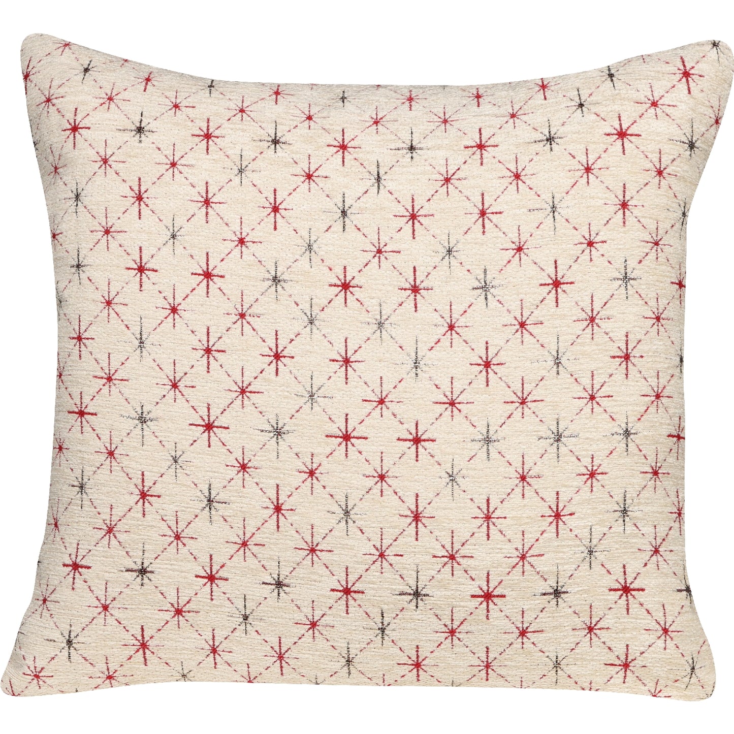 Kissenhülle Starlight creme Chenille - 50x50 cm