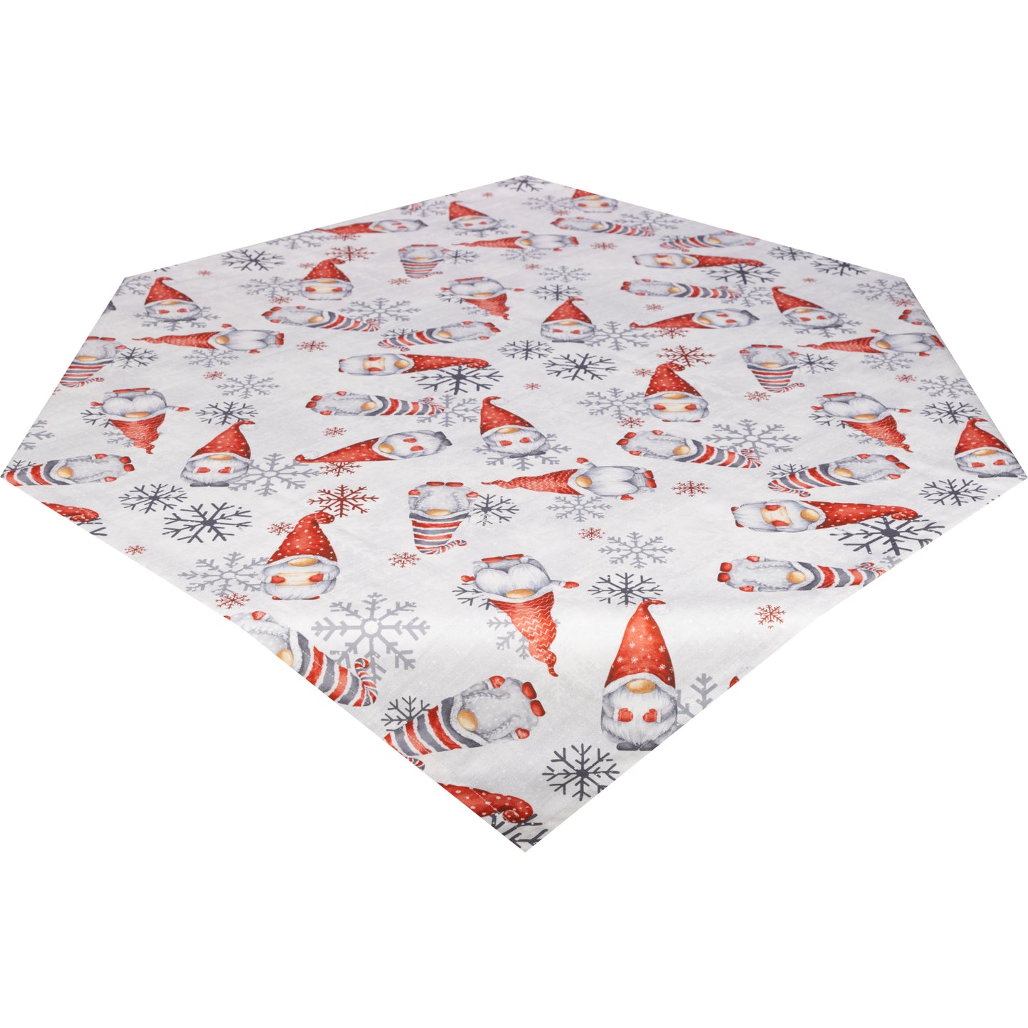 Tischdecke Gnomos Snowflake - 110/110 cm