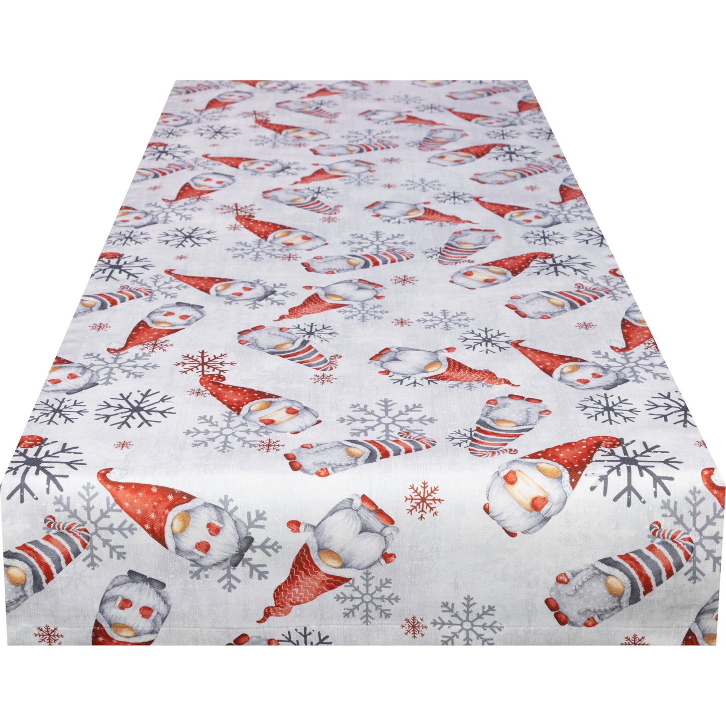 Tischband Gnomos Snowflake - 40/180 cm
