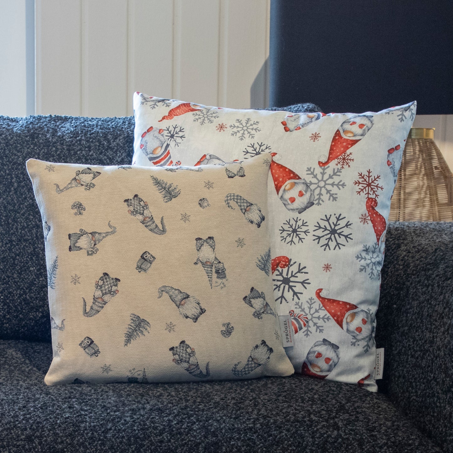 Kissenhülle Gnomos Snowflake - 50x50 cm