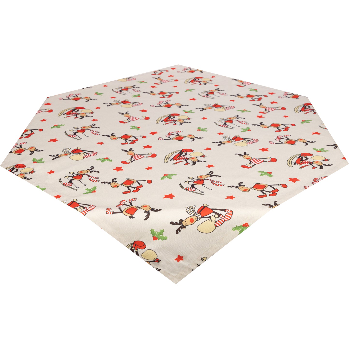 Mitteldecke X-Mas Funny Rudolph - 85/85 cm