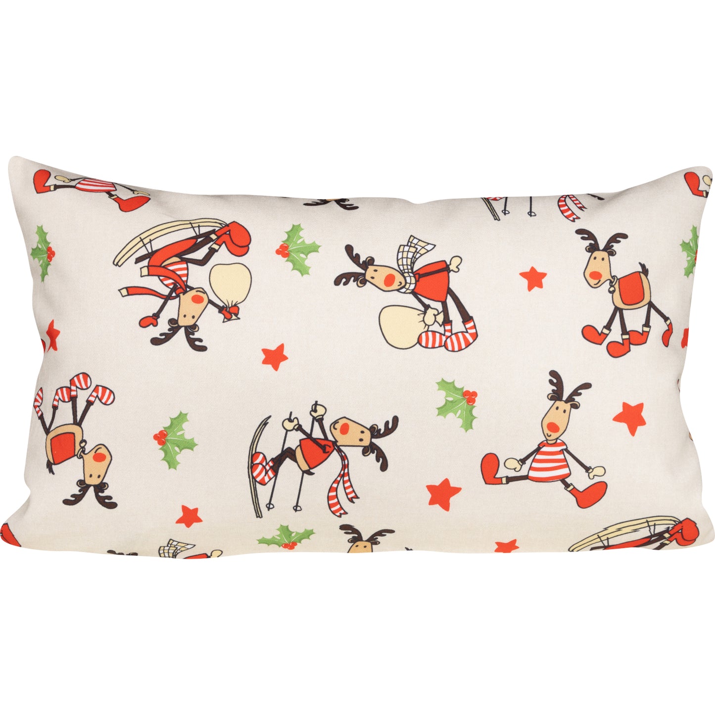 Kissenhülle X-Mas Funny Rudolph - 30x50 cm