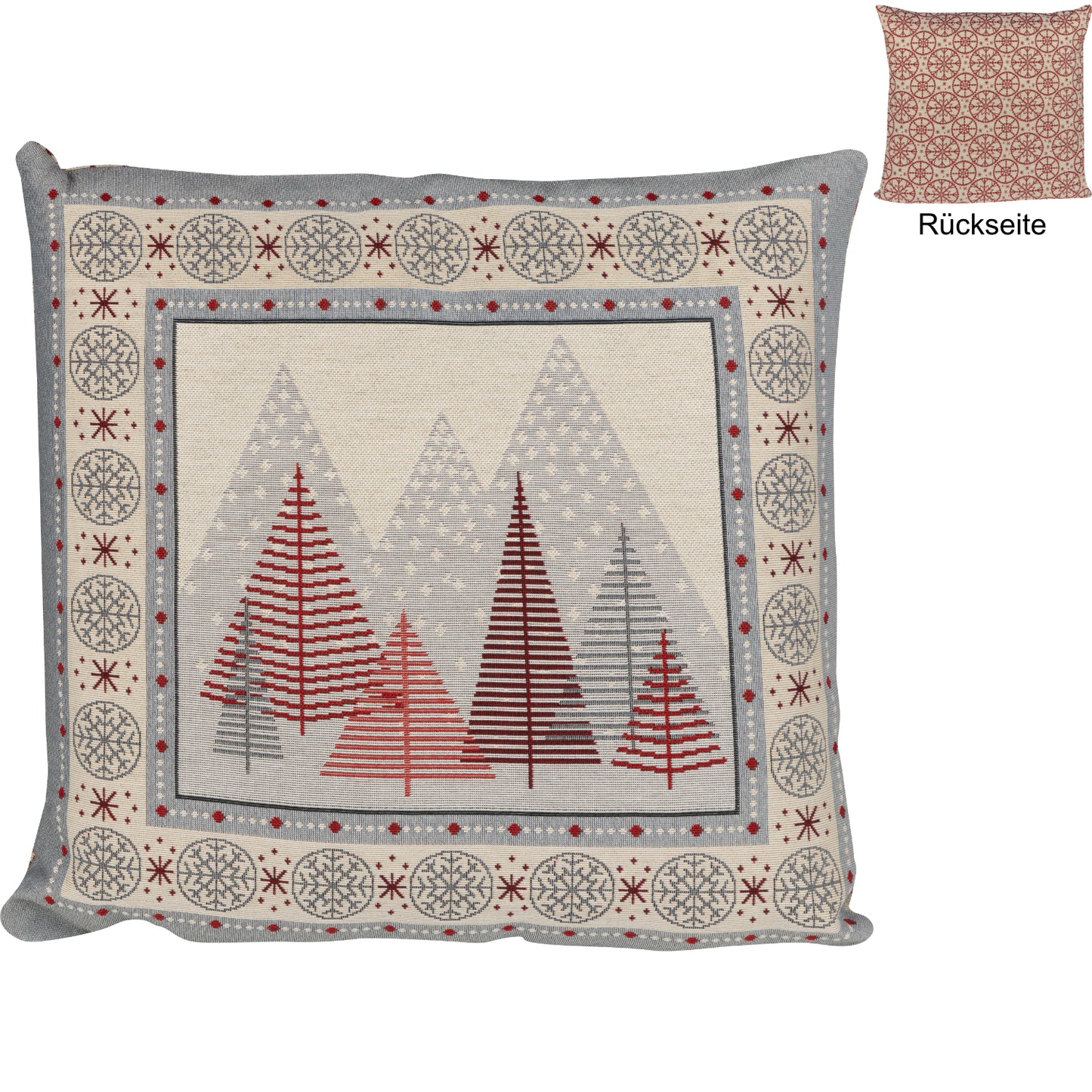 Wende-Kissenhülle X-Mas Neoteric Tree - 45x45 cm