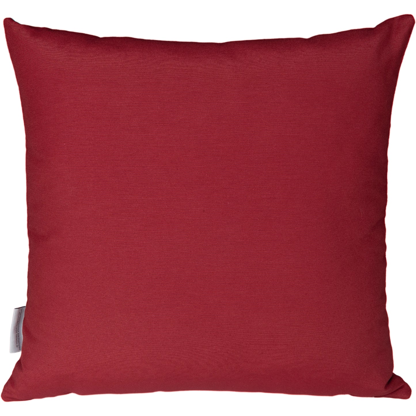 Gobelin Rückseite Kissenhülle in einfarbigem rot
