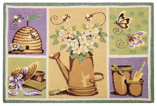 Gobelin Tischset Gartenglück 33x50 cm