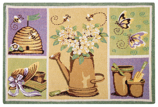Gobelin Tischset Gartenglück 33x50 cm