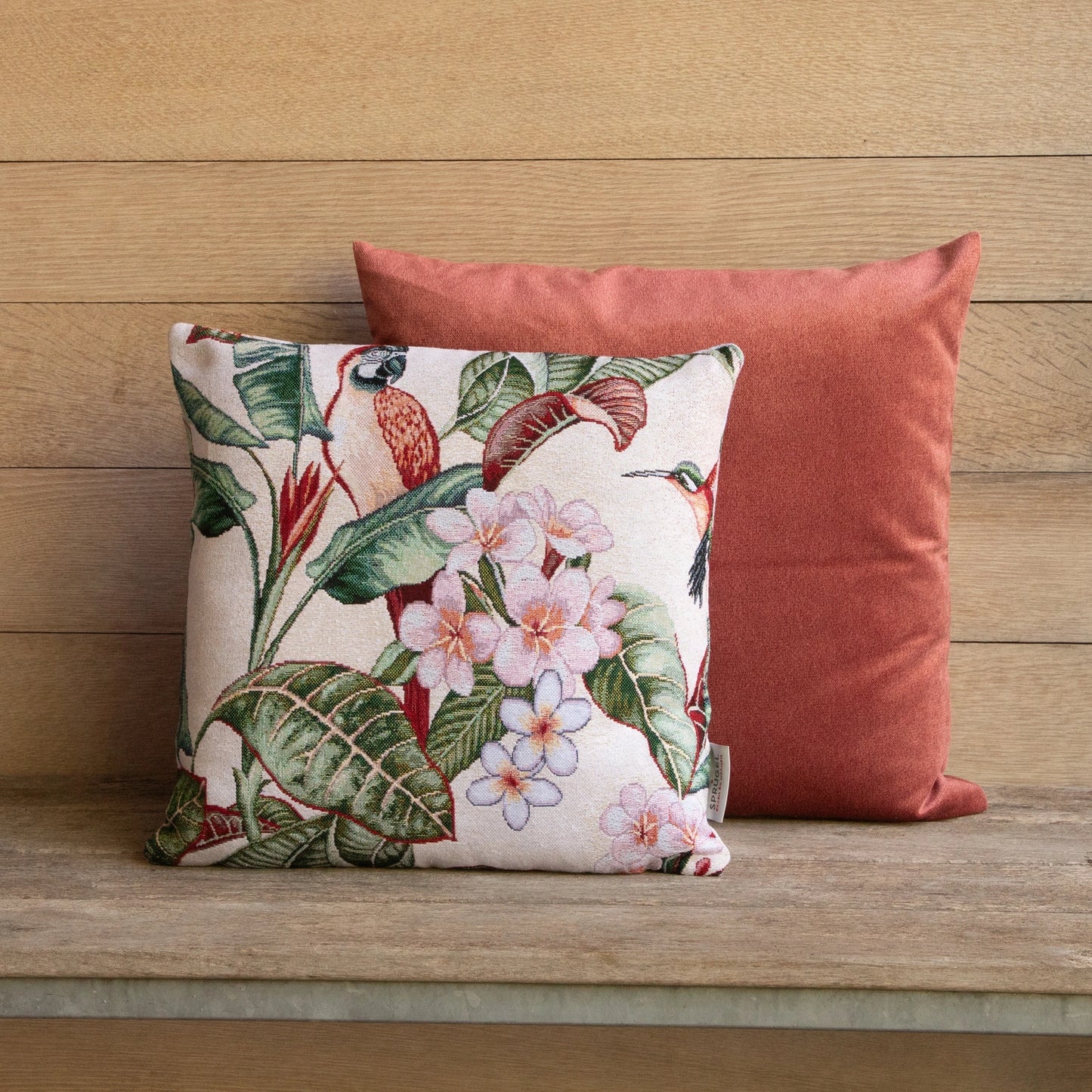 Gobelin Kissenhülle Exotisches Nest - Nabari Exotic 50x50 cm