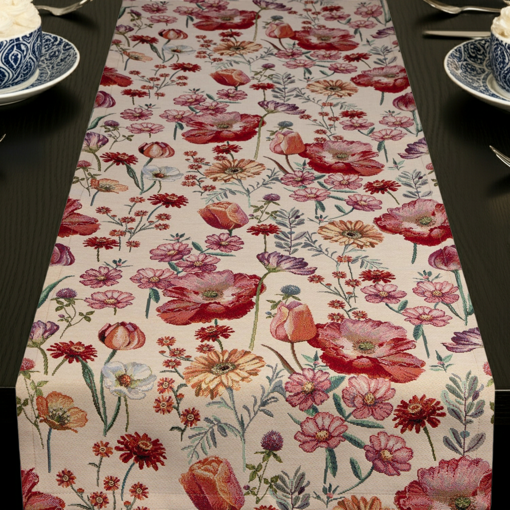 Gobelin Tischband Frühlingserwachen Negrita - Negrita 50x150 cm