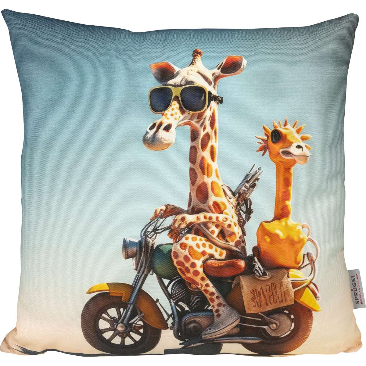 Kissenhülle Giraffe Safari