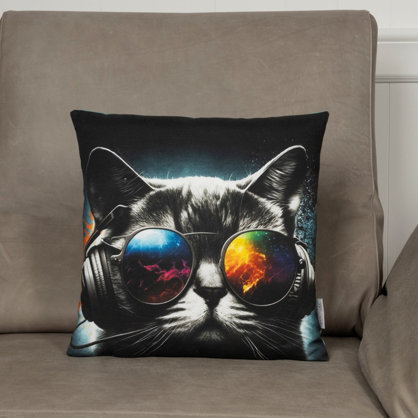 Kissenhülle Chrome Cat