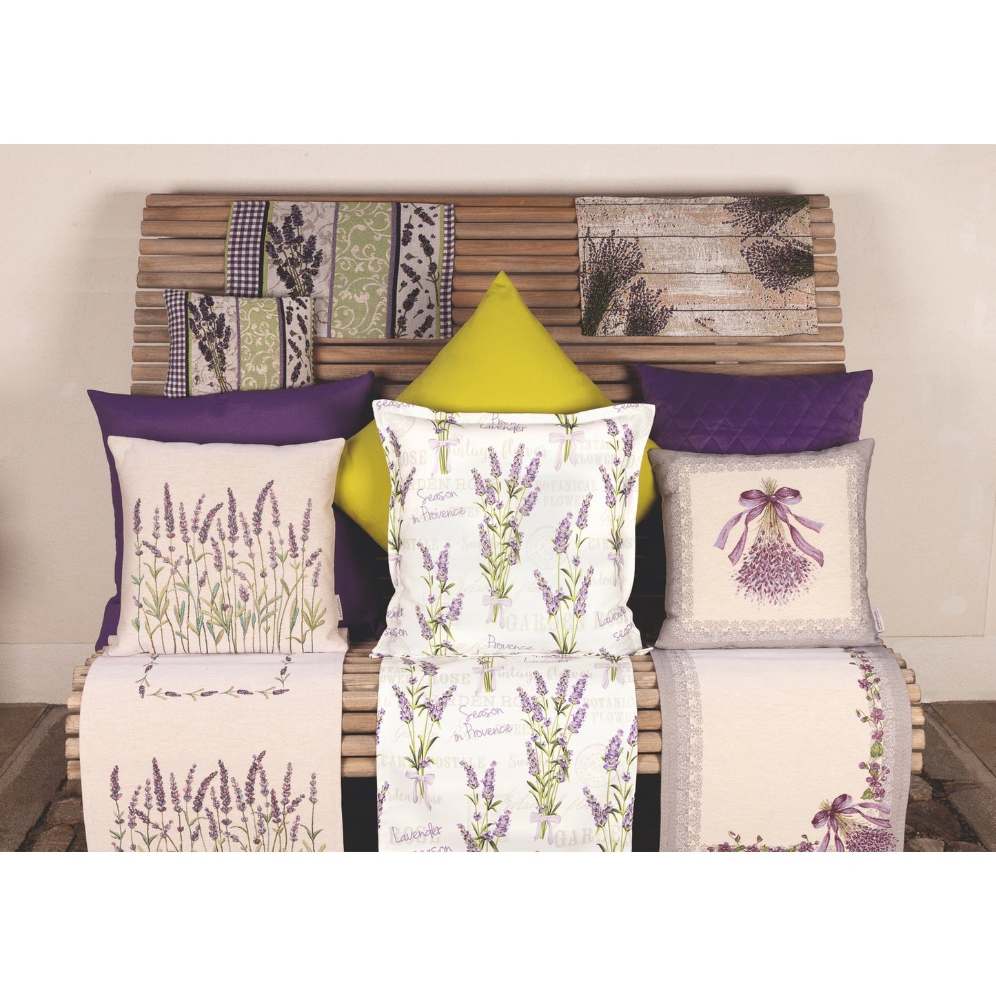 Gobelin Tischset Lavendel-Tafel 33x50 cm