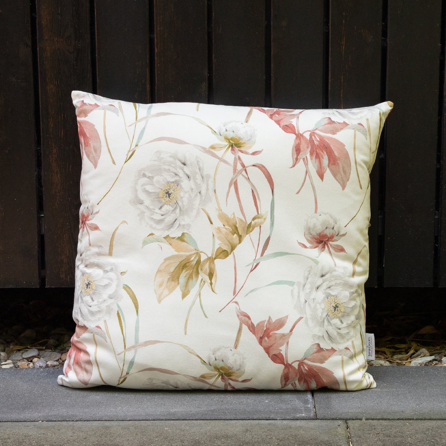 Kissenhülle mit eleganten Blüten - Somei Flower 50x50 cm