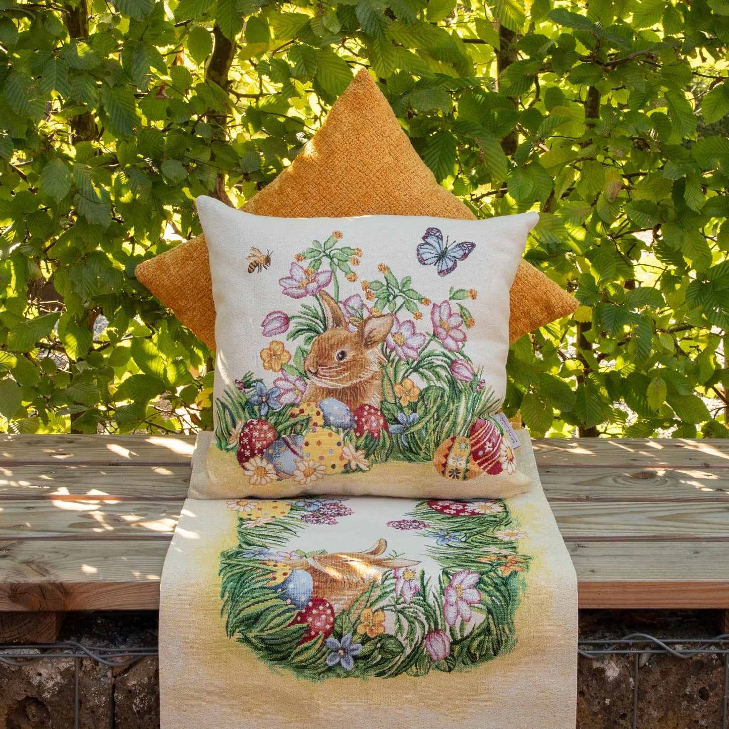 Kissenhülle Easter Flowerfield - 45x45 cm - Ostern