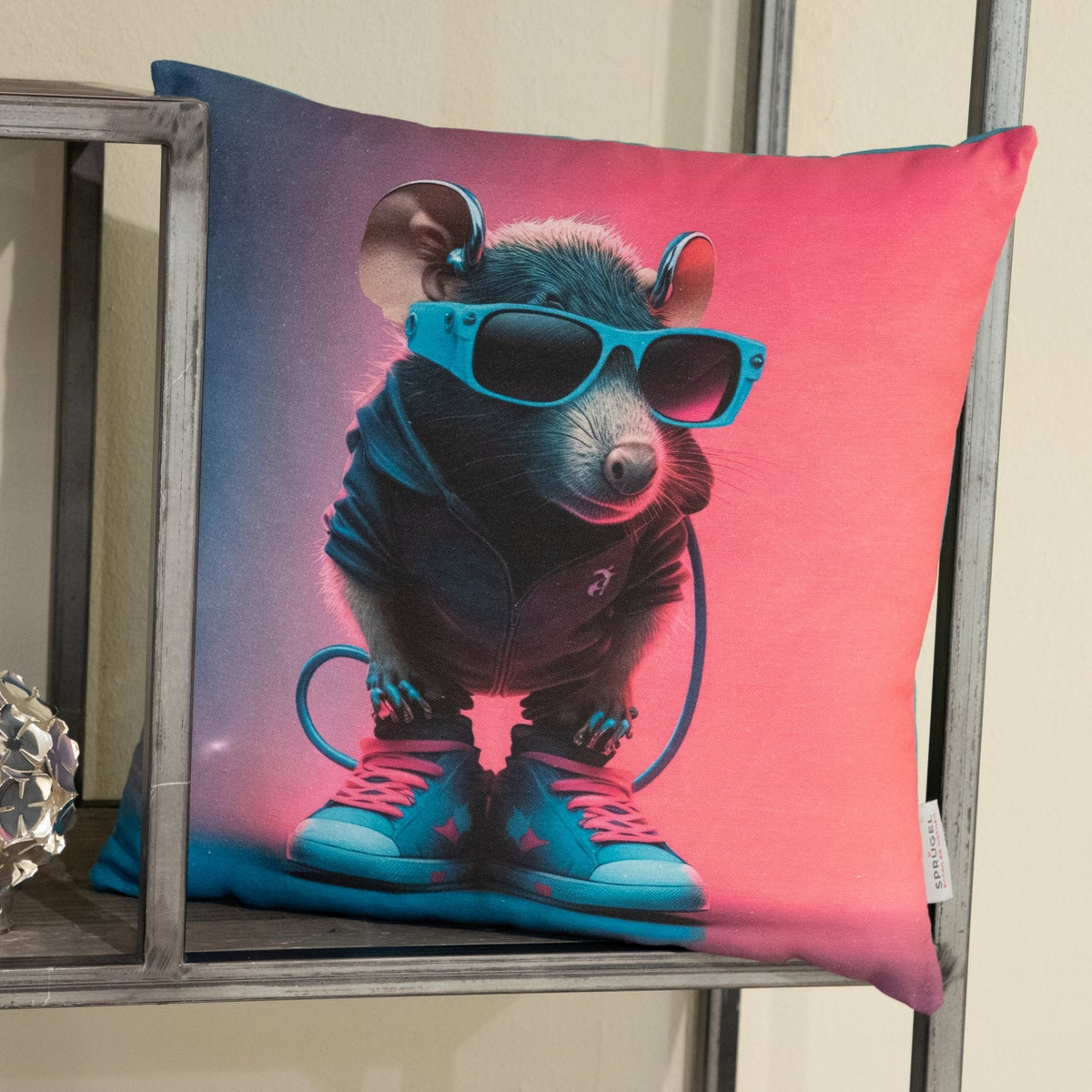 Wendekissenhülle Rapper Ratte