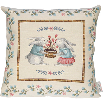Gobelin Kissenhülle Osterduft 45x45 cm