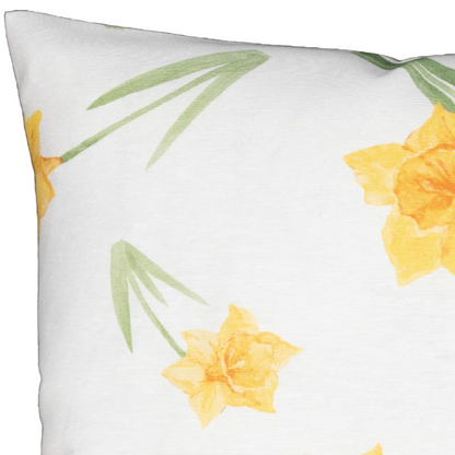 Kissenhülle Osterglocken Gruß - Roger Flower 40x40 cm