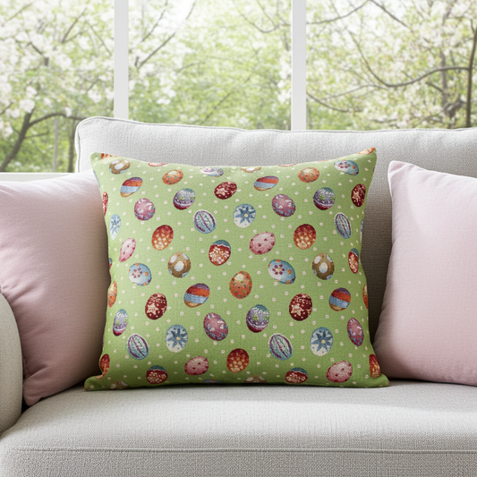 Kissenhülle Bunte Beute - Easter Eggs 50x50 cm