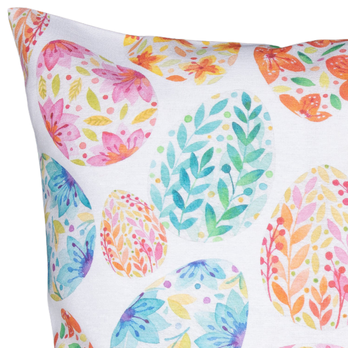 Präzisions-Druck Kissenhülle Eiflora 60x60 cm