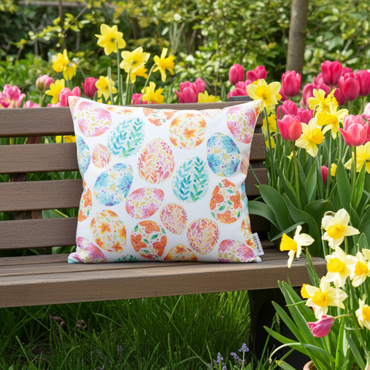 Präzisions-Druck Kissenhülle Eiflora 60x60 cm