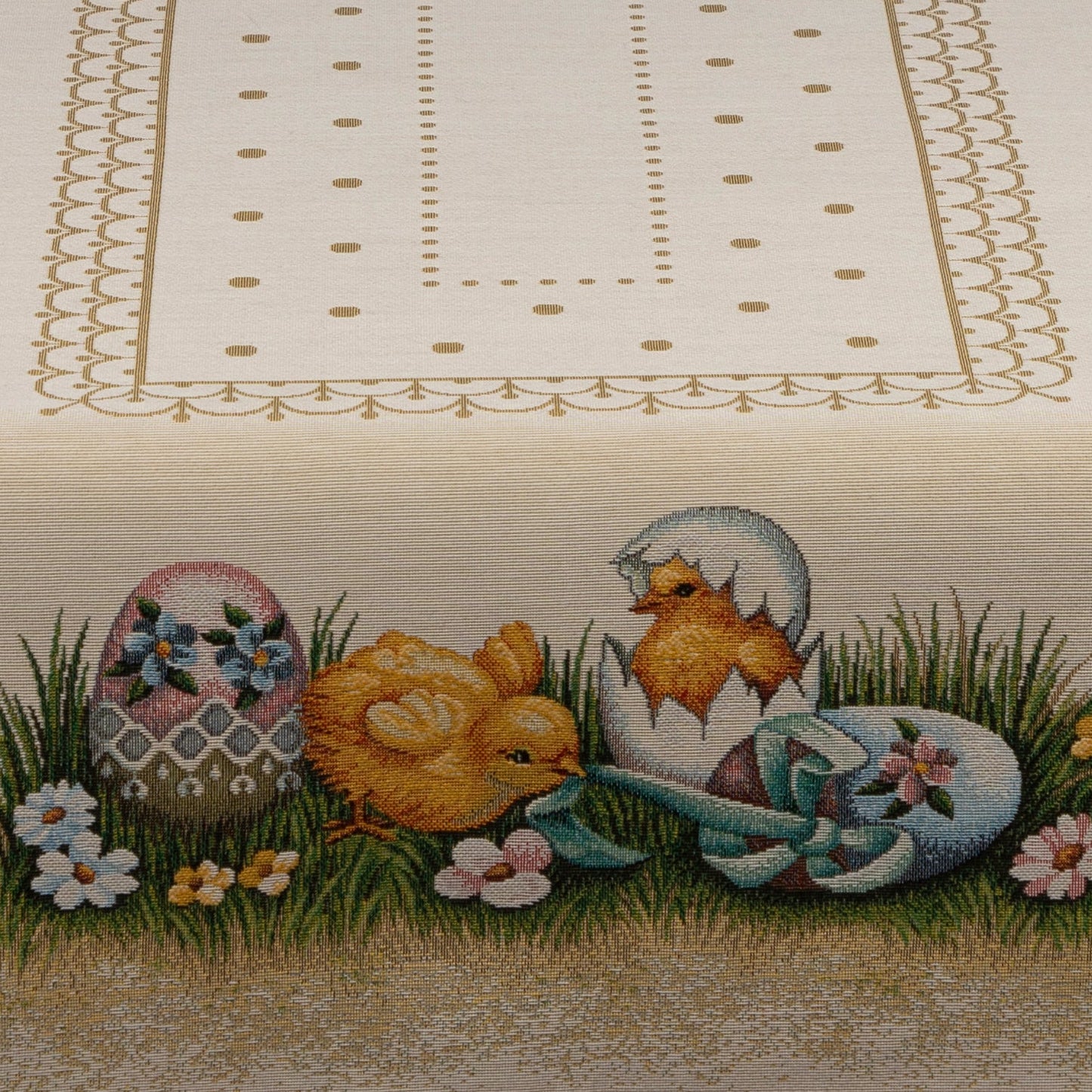 Gobelin Tischband Kükenglück 45x140 cm