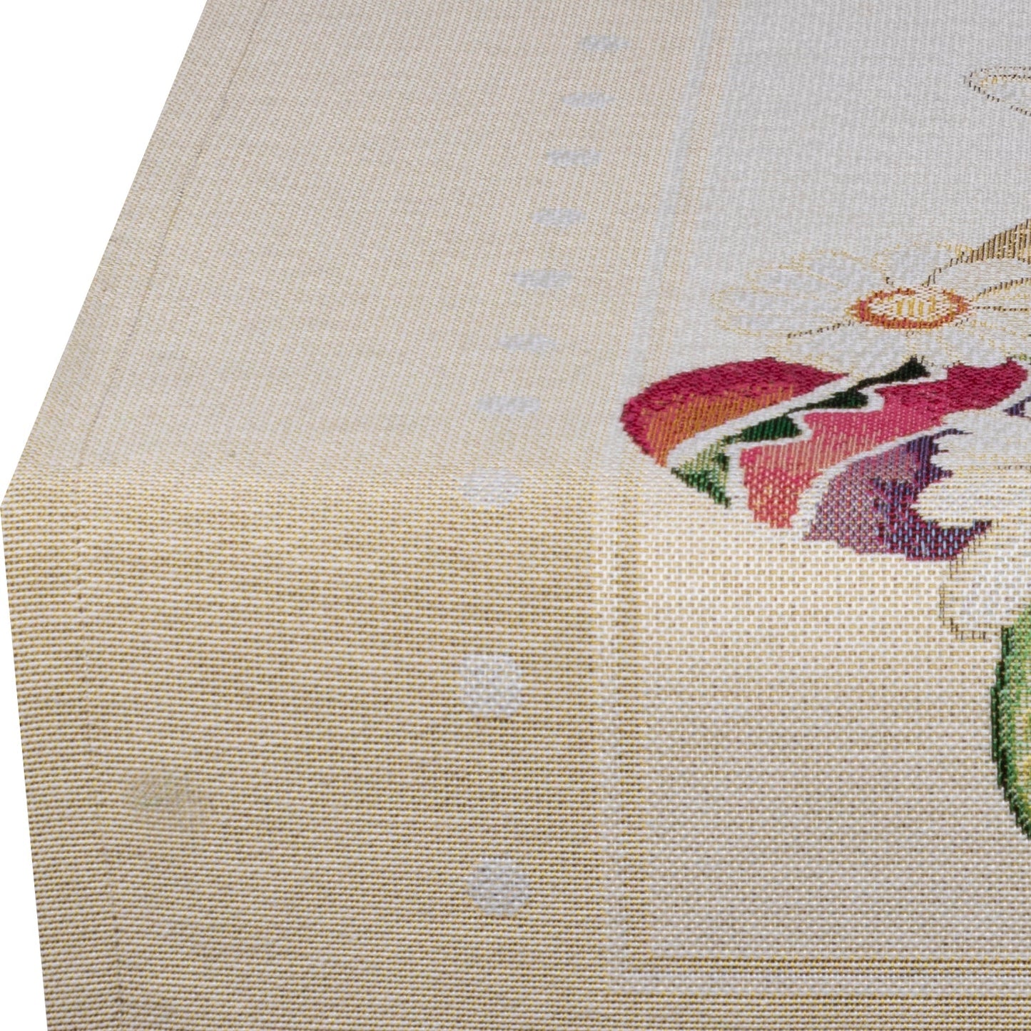 Gobelin Tischband Hasen-Freundschaft 45x140 cm