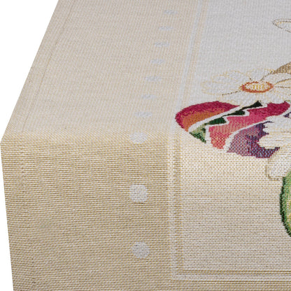 Gobelin Tischband Hasen-Freundschaft 45x140 cm